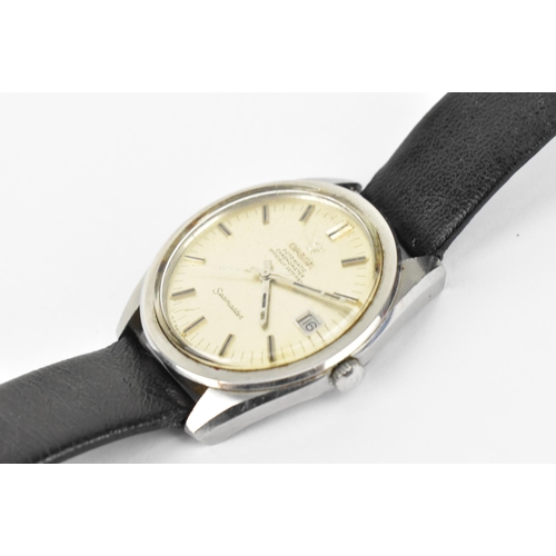 1 - A rare Omega Seamaster Chronometer, automatic, gents stainless steel wristwatch, circa 1968 having a... 