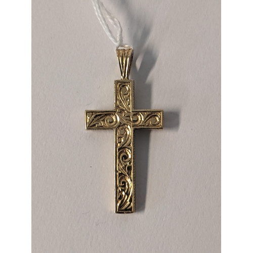 32 - A 9ct gold cross pendant, 5.8g
Location:CAB5