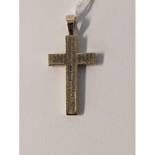 32 - A 9ct gold cross pendant, 5.8g
Location:CAB5