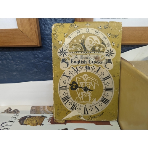 A selection of watch and clock related books to include Watchmakers & Clockmakers Of The World by G.