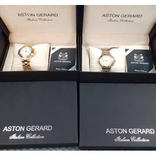 321 - Two Aston Gerard Italian collection gents watches
Location: 2:3