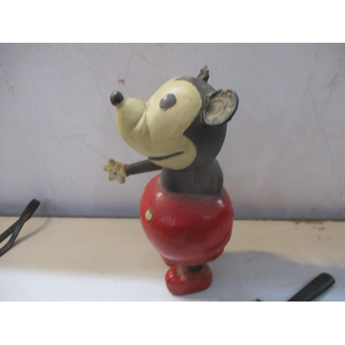 296 - A 1930/40s American scratch made model of Mickey Mouse A/F Location: 9.4