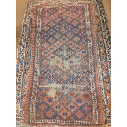 400 - A group of African and Middle Eastern rugs a/F all showing signs of wear
Location: RWF