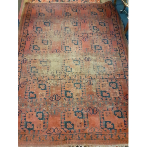 400 - A group of African and Middle Eastern rugs a/F all showing signs of wear
Location: RWF