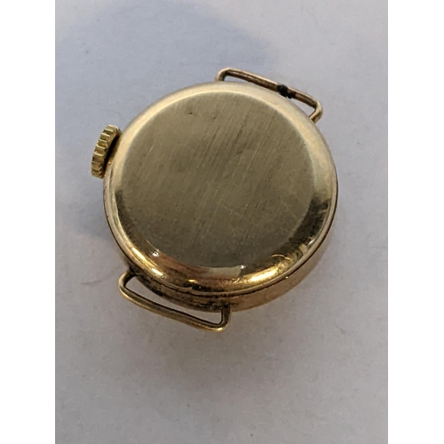 207 - A 9ct gold ladies Sekonda manual wind watch, 6.7g
Location: CAB1