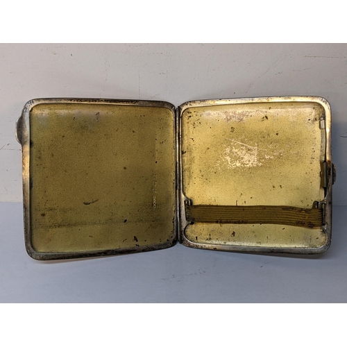 229 - An early 20th century machine turned cigarette case, 80.3g
Location: CAB2