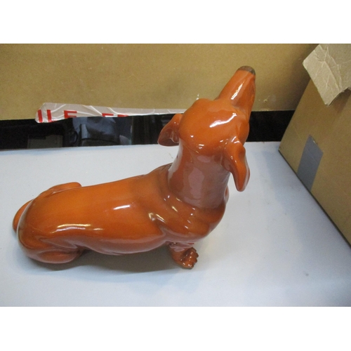 236 - A Beswick model of a Dachshund
Location: 7.4