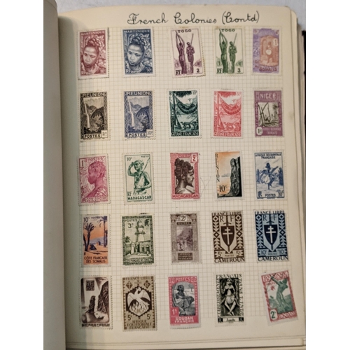 551 - World postage stamps to include mainly early 20th century examples of French Colonies, Finland Ecuad... 