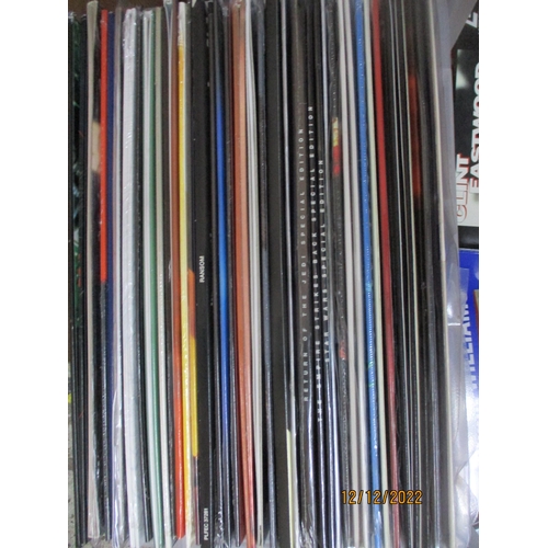 119 - A quantity of various laser disc films to include Indiana Jones Trilogy, Night and the City and Mich... 