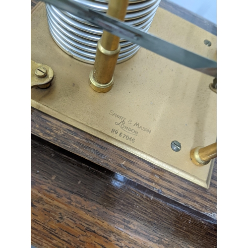 13 - An early 20th century Short & Mason of London barograph, numbered 67046
Location:6.1