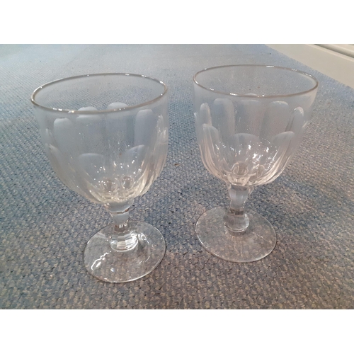 288 - A quantity of domestic glassware to include a pair of early 20th century rummers
Location: 5:2/5:3