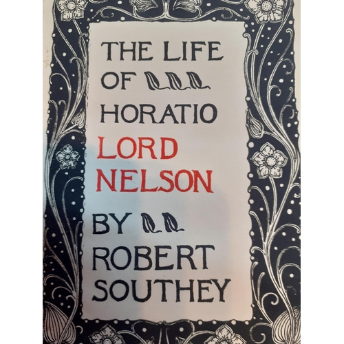 304 - Mixed early 20th century novels and other books to include The life of Horatio Lord Nelson by Robert... 