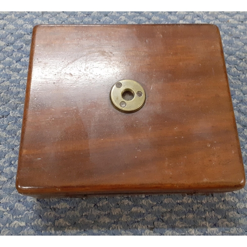 354 - A mahogany cased field microscope with brass and bone accessories
Location: RWF