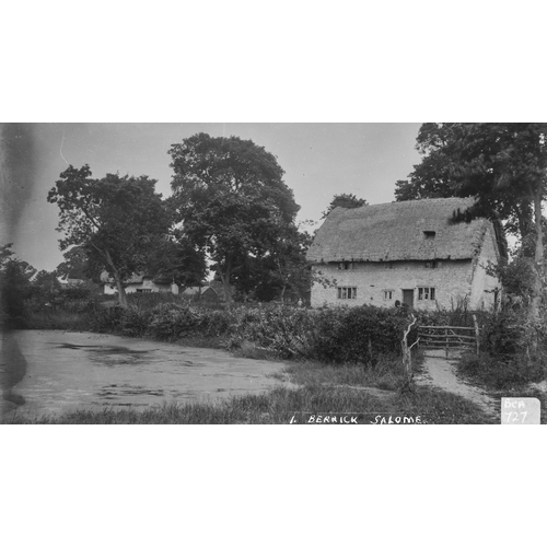 62 - A collection of postcard negatives featuring villages in the Oxfordshire, Buckinghamshire and surrou... 