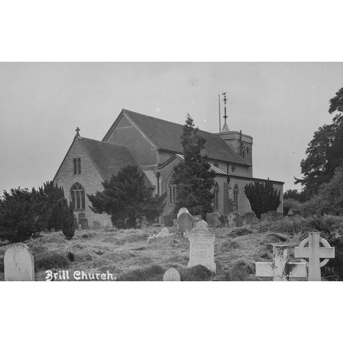 62 - A collection of postcard negatives featuring villages in the Oxfordshire, Buckinghamshire and surrou... 