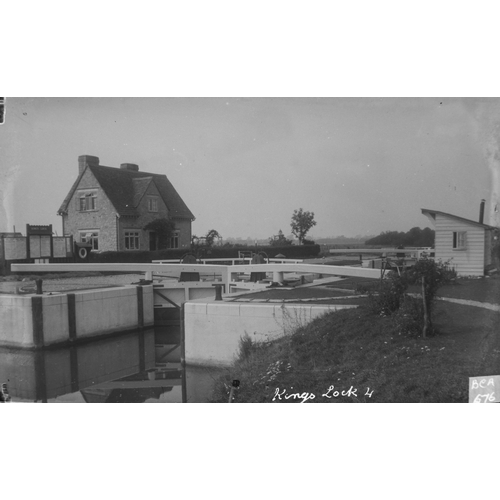 62 - A collection of postcard negatives featuring villages in the Oxfordshire, Buckinghamshire and surrou... 