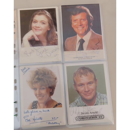 64 - Approximately eight-eight Coronation Street cast cards Location:ROSTRUM