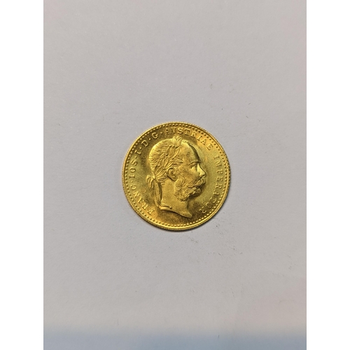 192 - Austrian Empire - Franz Joseph I 1848-1916 - one Ducat, obverse Laureate head of Franz Joseph I, rig... 