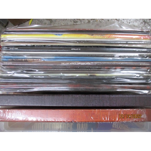 119 - A quantity of various laser disc films to include Indiana Jones Trilogy, Night and the City and Mich... 