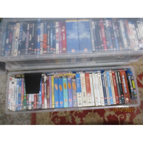 120 - A quantity of blue ray tapes to include The Sweeney, Seinfeld, I Robot, the Office, Curb Your Enthus... 