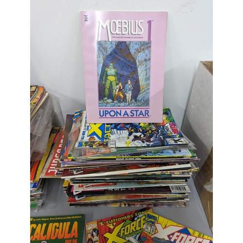 501 - 500+ Marvel, DC and other comic books, mostly 1980's A/F, to include X-Men, Fantastic Four, Spiderma... 