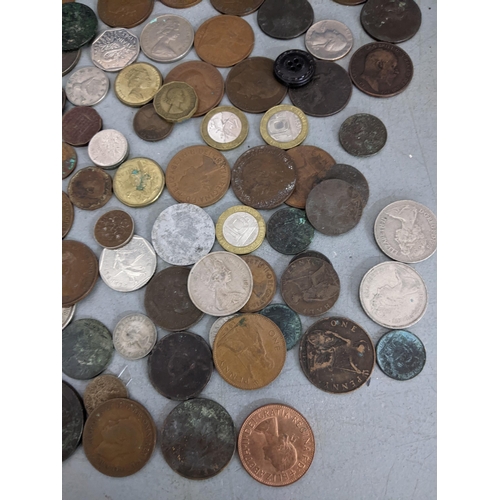 598 - Mixed coins to include Georgian cartwheel penny dated 1797
Location: TABLE