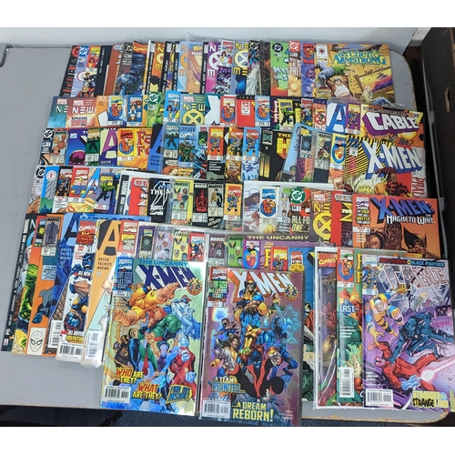 600 - A large collection of Marvel, DC and other comic books, A/F to include late 1970's and 1980's Avenge... 