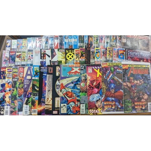 600 - A large collection of Marvel, DC and other comic books, A/F to include late 1970's and 1980's Avenge... 