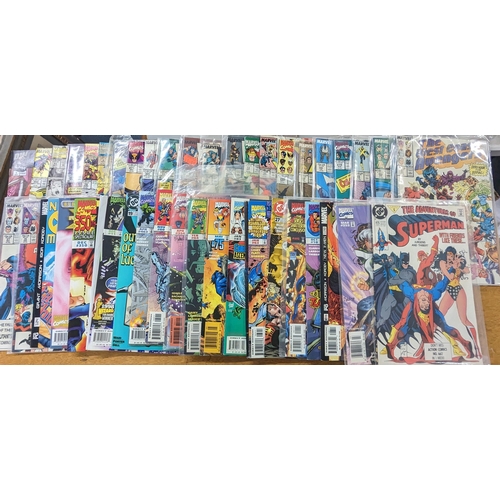 600 - A large collection of Marvel, DC and other comic books, A/F to include late 1970's and 1980's Avenge... 