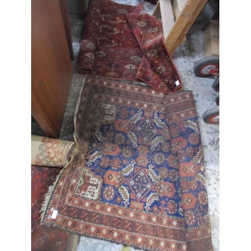 72 - A group of five Middle Eastern rugs to include hand woven examples of various sizes
Location:SR