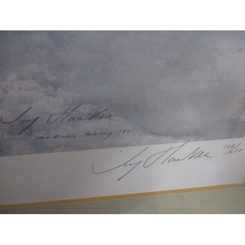 94 - A selection of framed and glazed hunting prints and others to include a Chinese hand coloured pictur... 