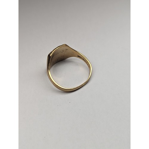 170 - A vintage 9ct gold signet ring, A/F, approx size R, 4.2g
Location:CAB5