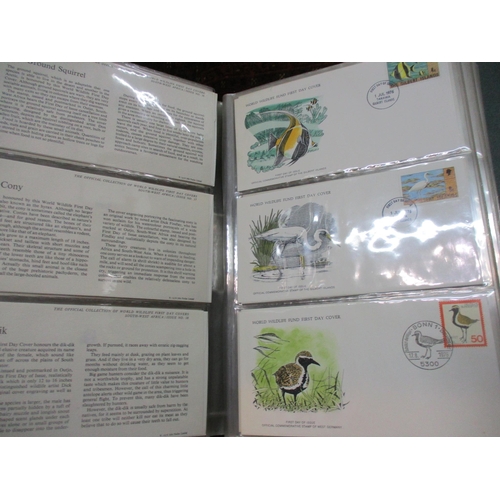 117 - A collection of First Day covers, mainly mounted in four albums, some loose, to include The Official... 