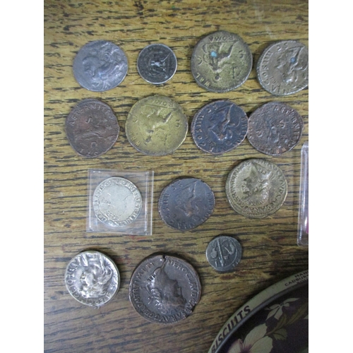 95 - A tin of reproduction Roman coins to include those by Westair Reproductions Ltd, and others includin... 