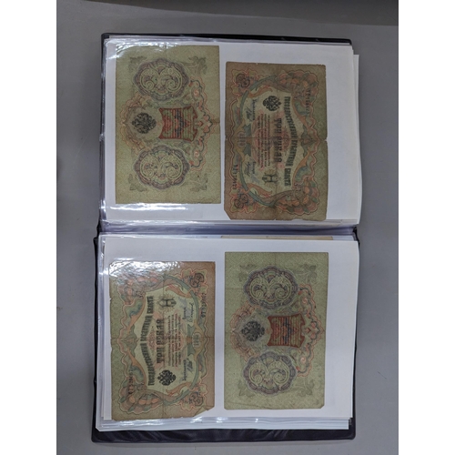 173 - An album of early 20th century German, Austrian and Russian banknotes, approx 60
Location:STAIRS