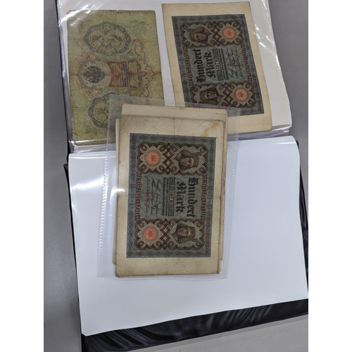 173 - An album of early 20th century German, Austrian and Russian banknotes, approx 60
Location:STAIRS