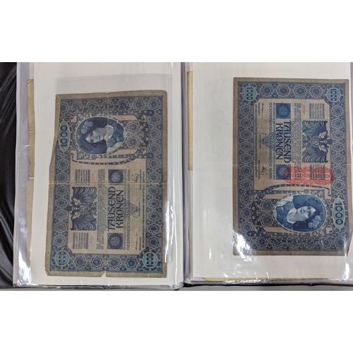 173 - An album of early 20th century German, Austrian and Russian banknotes, approx 60
Location:STAIRS