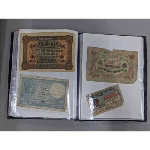 173 - An album of early 20th century German, Austrian and Russian banknotes, approx 60
Location:STAIRS