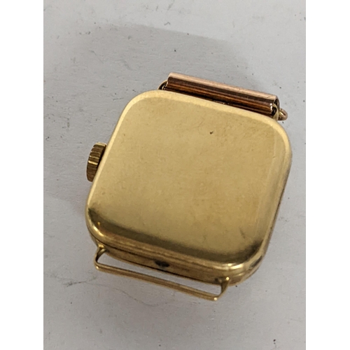 11 - An early/mid 20th century 18ct gold ladies manual wind wristwatch, 14.4g
Location:CAB3
