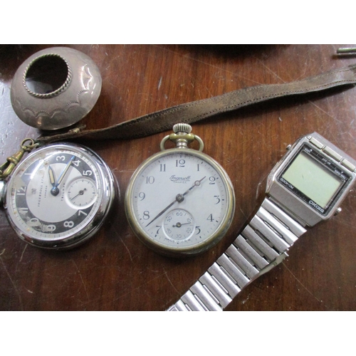 159 - A selection of silver, silver plate and white metal items to include a Mappin & Webb silver ashtray ... 