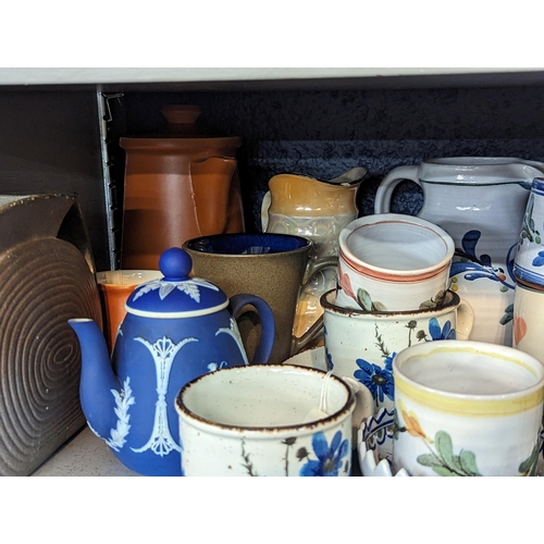 222 - A mixed lot of ceramics to include a Denby part tea set, Tuscan 'Windsor' part tea set, mixed plates... 