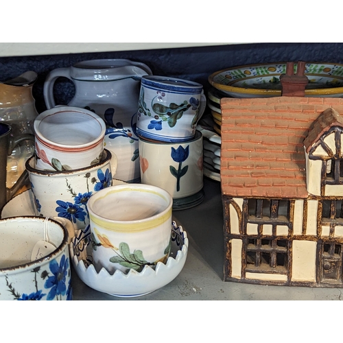 222 - A mixed lot of ceramics to include a Denby part tea set, Tuscan 'Windsor' part tea set, mixed plates... 