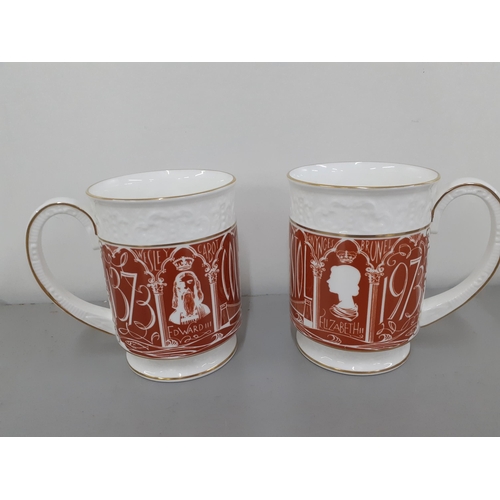 240 - Two Coalport Bristol 600 Exhibition mugs, one 635 of 2000 and the other 580 of 2000
Location: 4.1