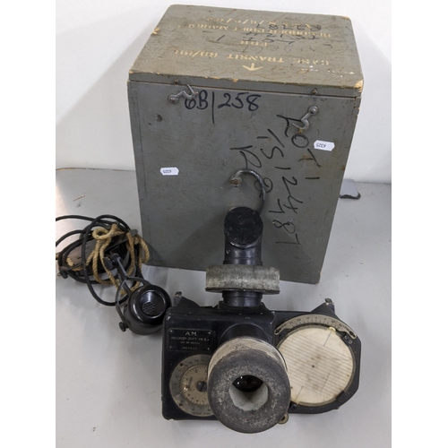 286 - A WWII Air Ministry Drift Recorder MK11 ref 6B/258 No 17636
Location: 1.5