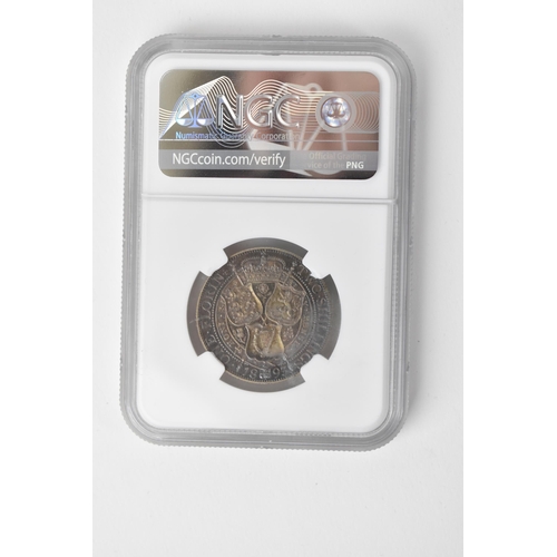 19 - United Kingdom - Victoria (1837-1901) One Florin, dated 1893, 3rd portrait, crowned and veiled bust,... 