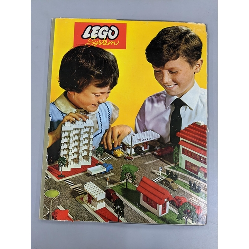 12 - A 1960's Lego No 810 Town Plan gift set with original fold out playmat
Location: RWB