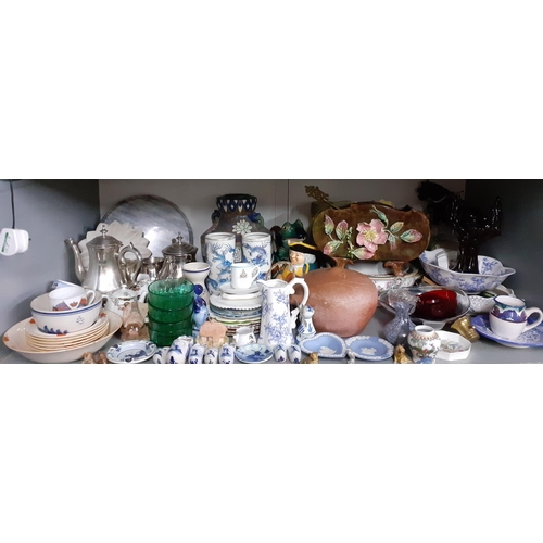 199 - A large miscellaneous lot to include vintage glass and ceramics
Location: G