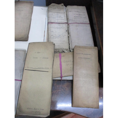 70 - A group of solicitor's documents from early 20th century to include particulars of claim, probate of... 