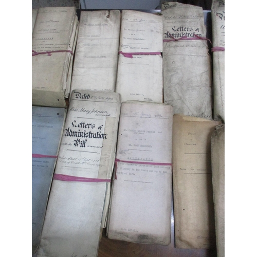 70 - A group of solicitor's documents from early 20th century to include particulars of claim, probate of... 