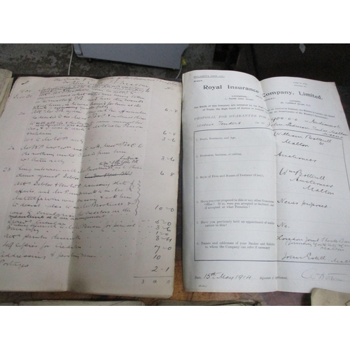 71 - A selection of 19th and 20th century solicitor's documents to include affidavit, conveyancing, wills... 